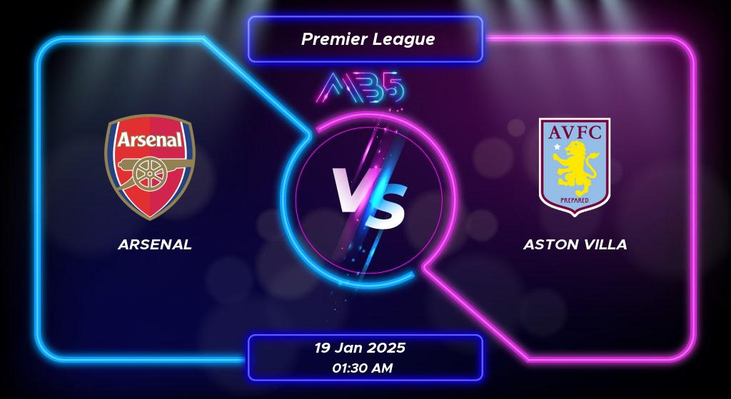 Prediksi Skor Arsenal vs Aston Villa Premier League 2025