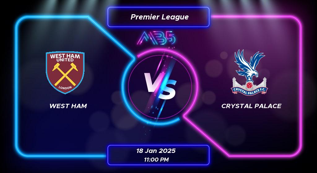 Prediksi Skor West Ham vs Crystal Palace Premier League 2025