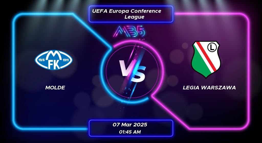 Prediksi Skor Molde vs Legia Warszawa UEFA Europa Conference League 2025