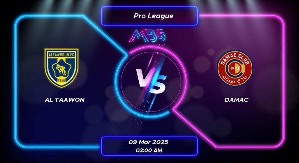 Prediksi Skor Al Taawon vs Damac Pro League 2025