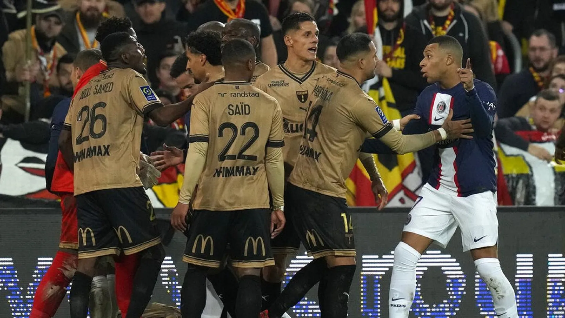 Lens Vs PSG: Mbappe dkk Kalah 1-3