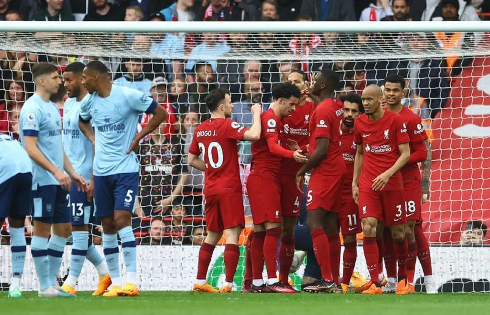 Gol Salah membawa Liverpool menang 1-0 atas Brentford