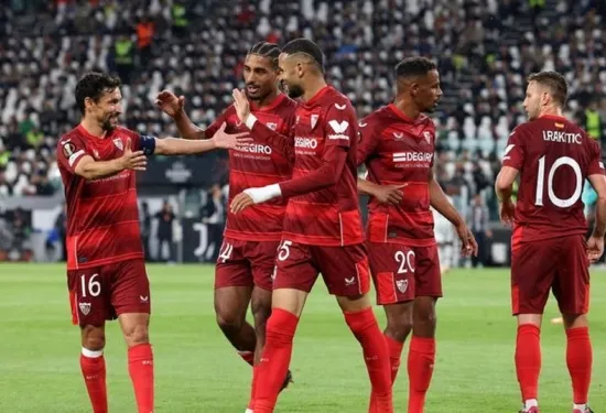 Gol penyama kedudukan juventus menyangkal keunggulan leg pertama untuk sevilla di pertandingan semifinal liga europa