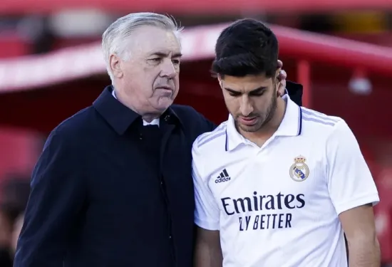 Carlo Ancelotti menanggapi rumor keluar dari Real Madrid Marco Asensio