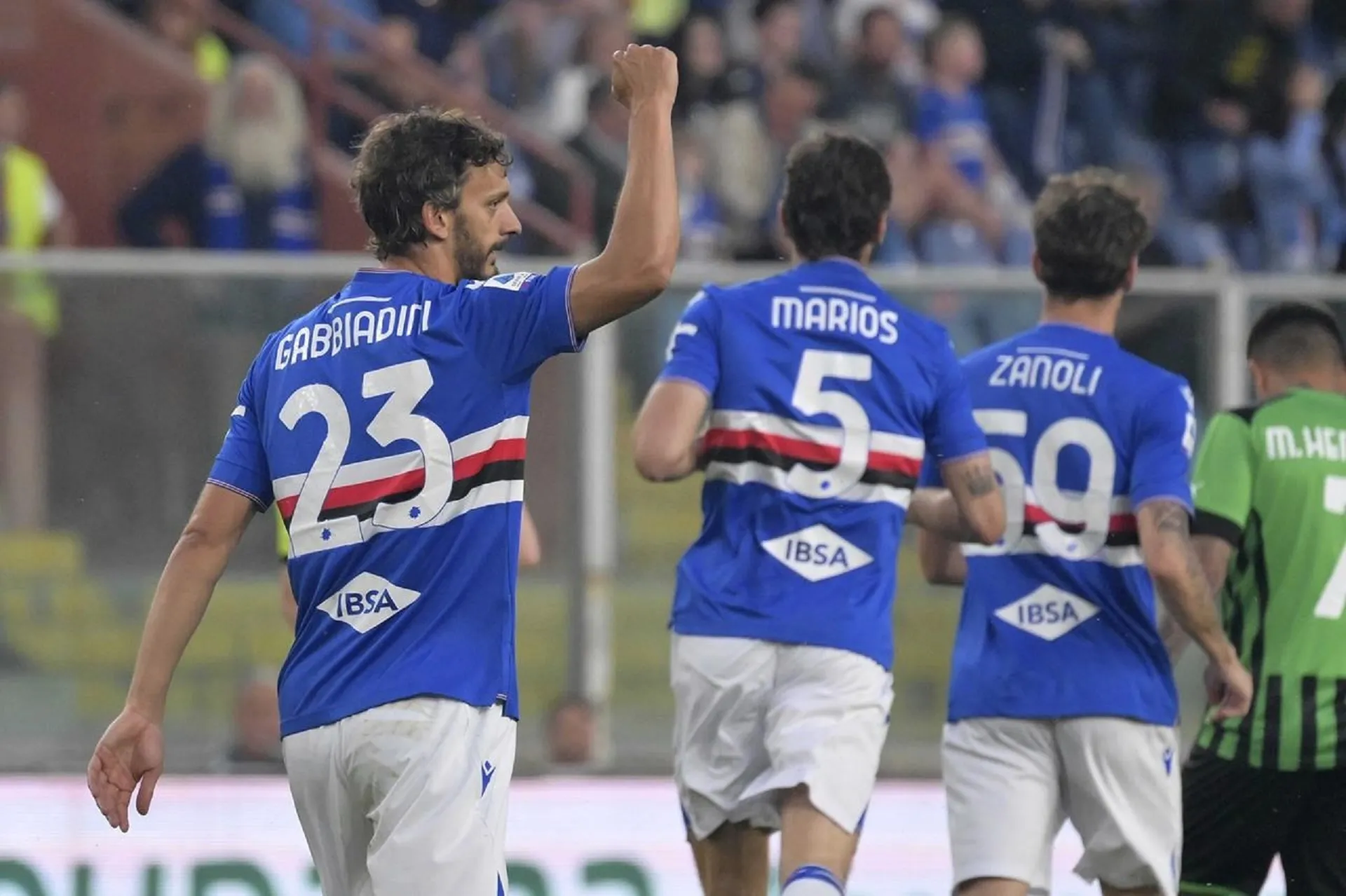 Sampdoria yang terdegradasi menahan Sassuolo untuk bermain imbang di Serie A