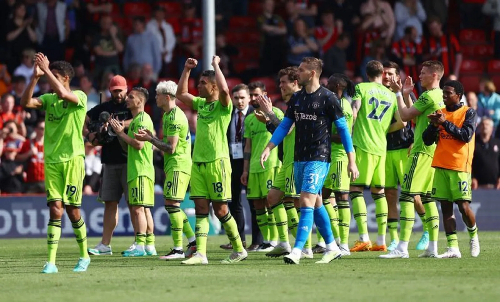 Man United mengalahkan Bournemouth untuk menutup Liga Champions