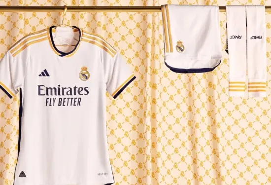 Real Madrid merilis jersey kandang untuk musim 2023/24