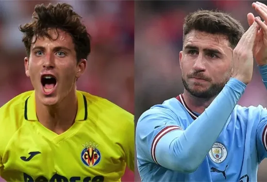 Aston Villa tertarik dengan Pau Torres dan Aymeric Laporte