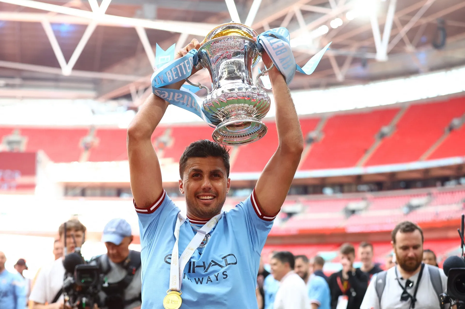 Rodri berkata dia bermain yang terbaik sebagai kegemilangan Man City di Eropah