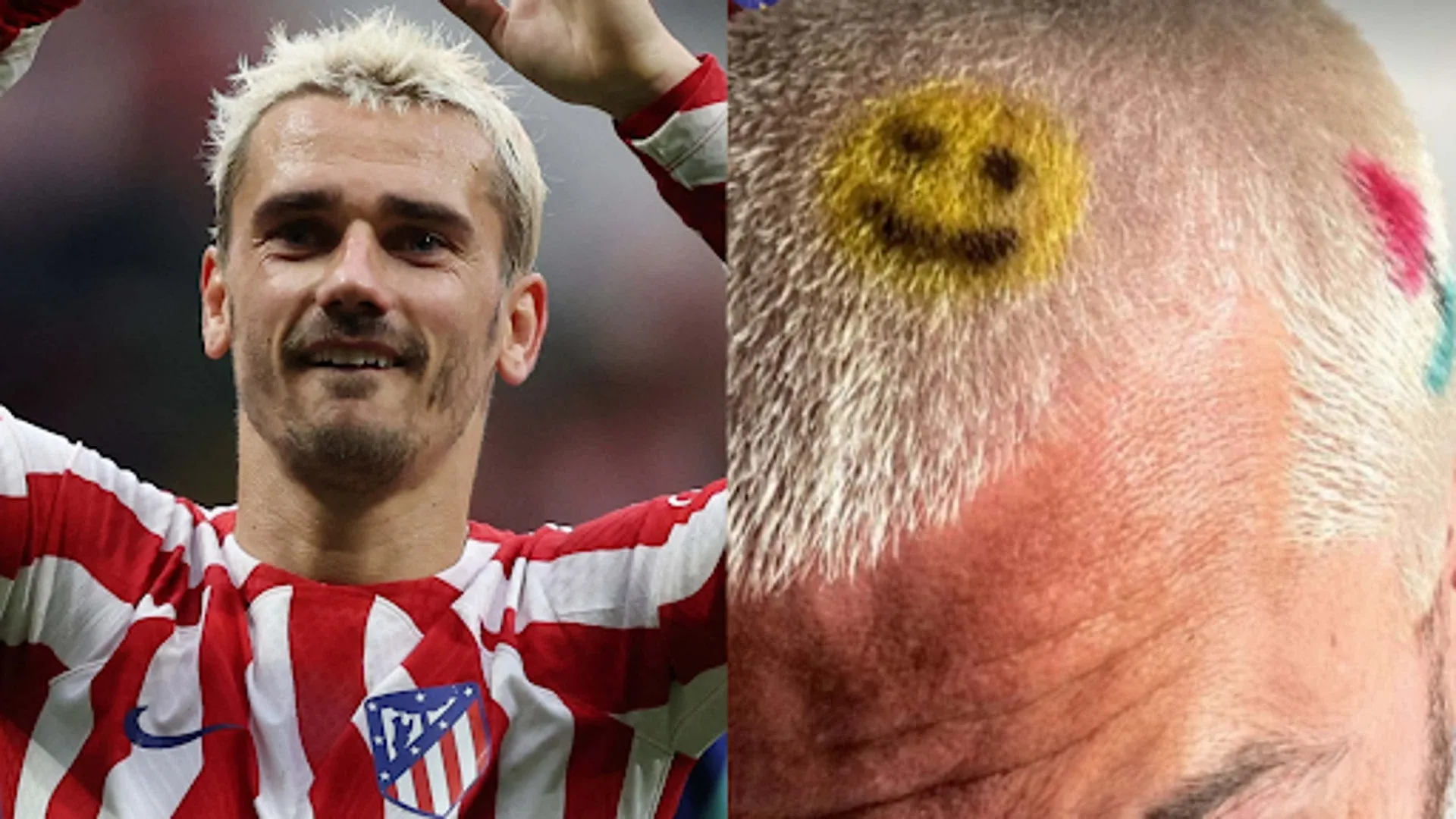 Antoine Griezmann memamerkan gaya rambut gila terbaru saat ia menikmati waktu istirahat setelah musim yang panjang bersama Atletico Madrid & Prancis