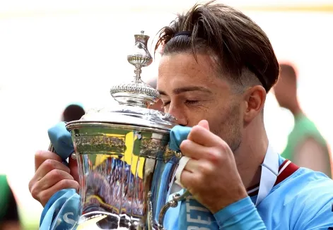 Grealish grew up dreaming of winning the FA Cup