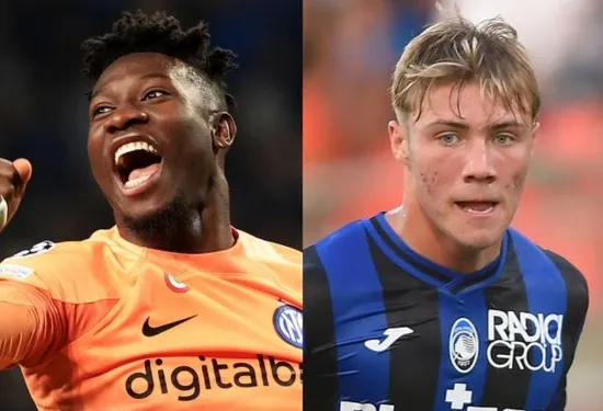 Kesepakatan ganda Serie A? Manchester United mendekati kiper Inter Andre Onana dan mempersiapkan tawaran untuk Rasmus Hojlund dari Atalanta