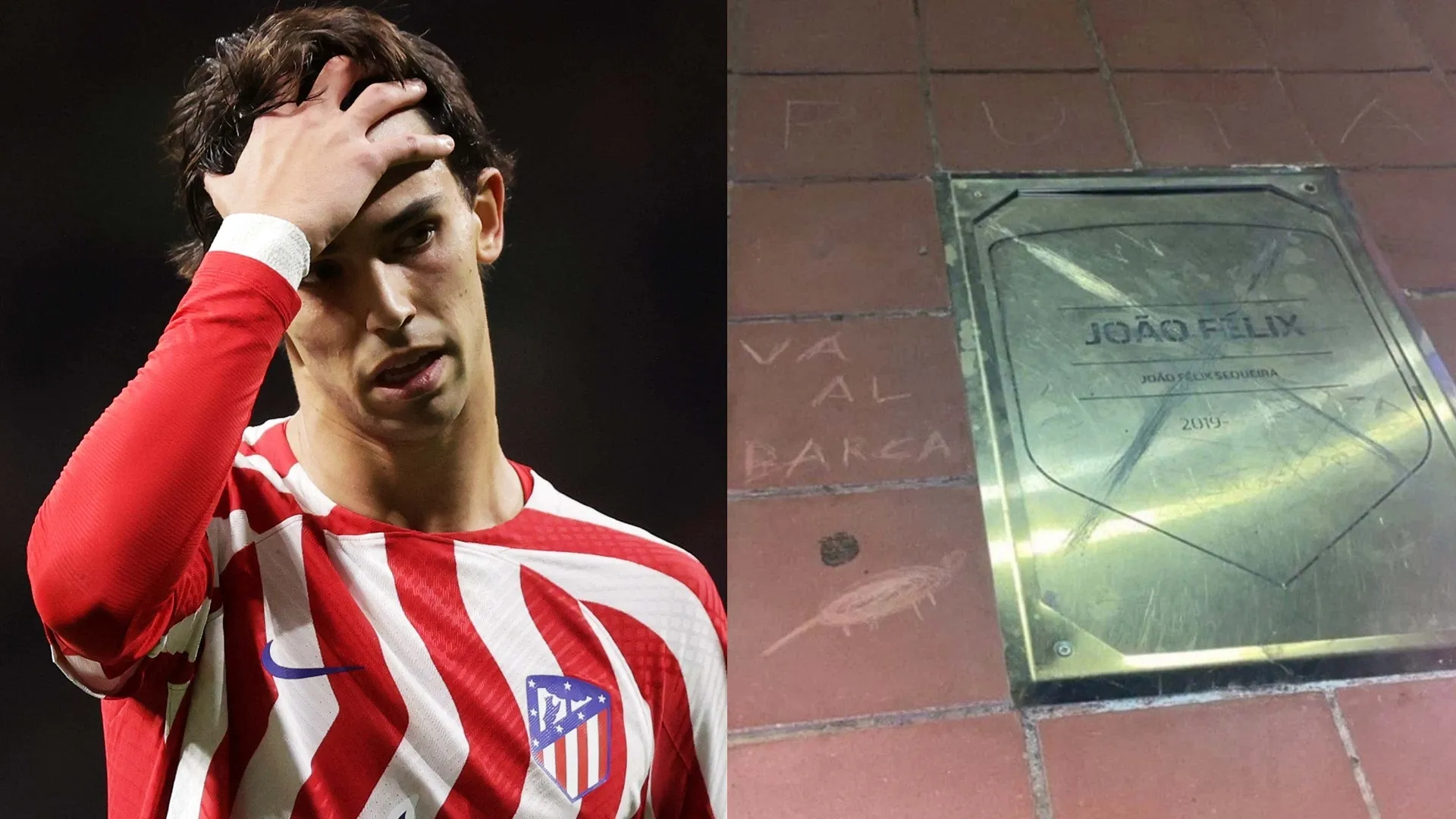 Penggemar Atletico Madrid merusak plakat Joao Felix setelah pengakuan transfer 'impian' Barcelona