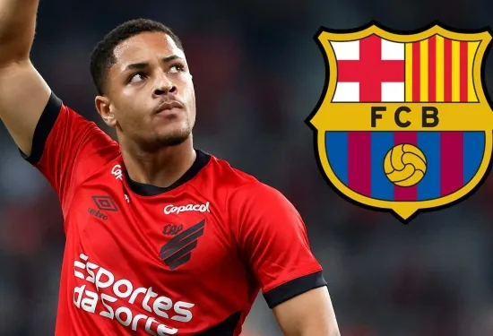 Kesepakatan hampir selesai! Barcelona akan mengalahkan persaingan akhir dari Chelsea, Man Utd dan PSG untuk mengontrak Vitor Roque dari Athletico Paranaense