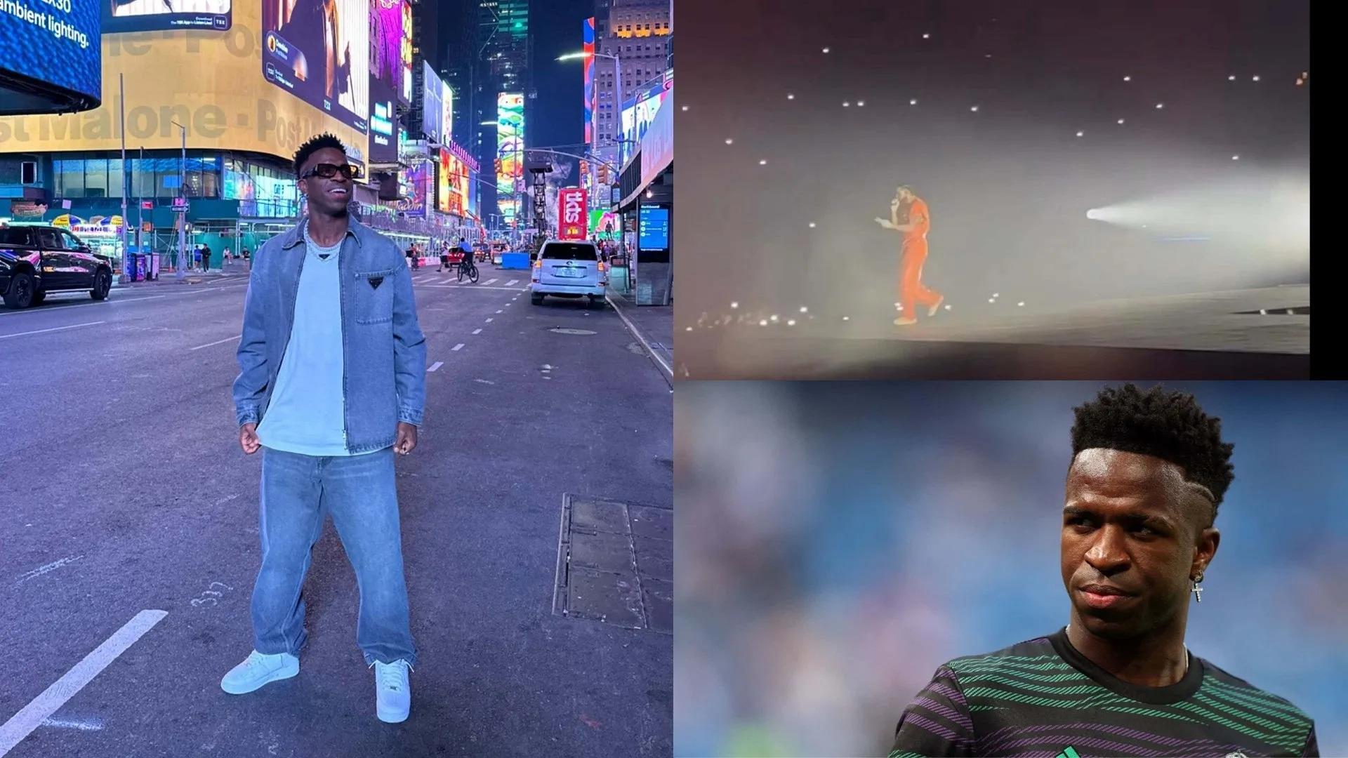 Vinicius Junior suka Drake! Bintang Real Madrid menuju ke New York untuk menonton konsert superstar hip-hop