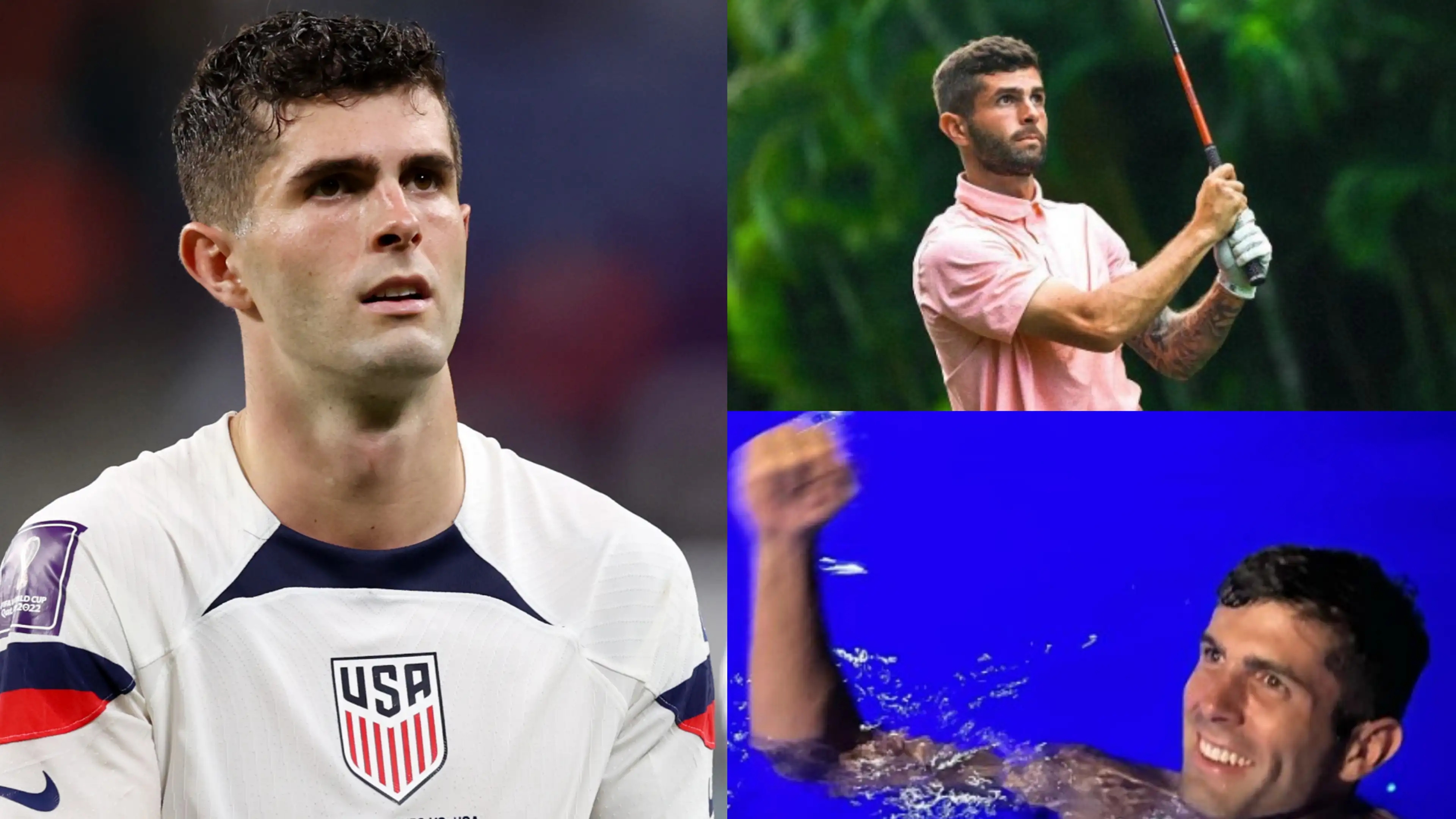 Christian Pulisic melupakan sepak bola di tengah pembicaraan transfer AC Milan saat bintang USMNT & Chelsea bermain golf & berenang di liburan musim panas