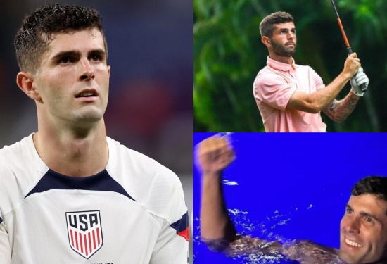 Christian Pulisic melupakan sepak bola di tengah pembicaraan transfer AC Milan saat bintang USMNT & Chelsea bermain golf & berenang di liburan musim panas