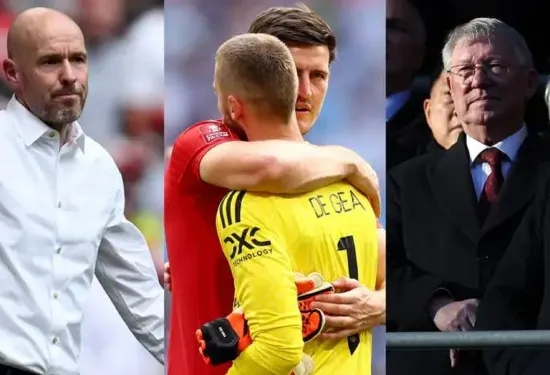 Kebengisan Ten Hag Bukti Ia Titisan Sir Alex Ferguson! Gemparkan Manchester United Usai Rampas Ban Kapten Harry Maguire & Depak David De Gea