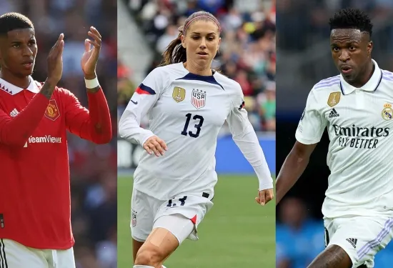 Ballon d'Or 2023: Marcus Rashford, Alex Morgan & Vinicius Junior di antara nominasi untuk Socrates Award