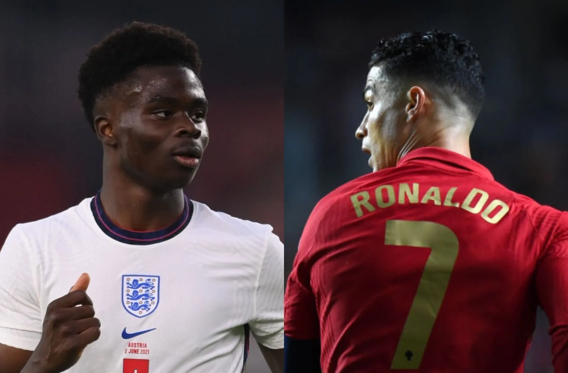 Jawaban canggung! Bintang Arsenal Bukayo Saka mengungkapkan legenda Man Utd Cristiano Ronaldo adalah pahlawan masa kecilnya dalam tanya jawab dengan Kai Havertz