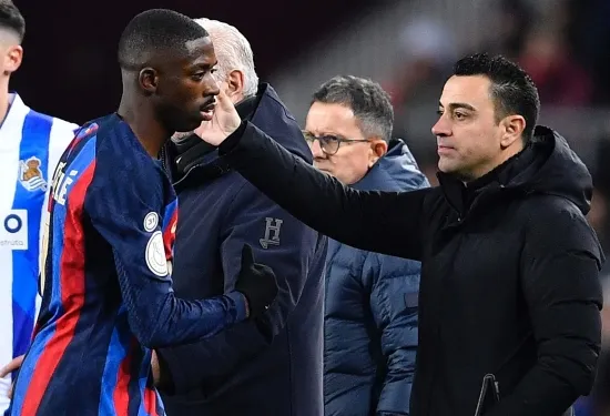 'Saya kecewa padanya' - Ousmane Dembele ingin pindah ke PSG dan Barcelona 'tidak bisa berbuat apa-apa', kata Xavi