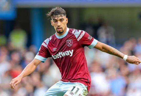 Lucas Paqueta menyetujui persyaratan pribadi dengan Man City tetapi David Moyes memperingatkan mereka 'tidak jauh dari' valuasi West Ham sebesar £ 95 juta