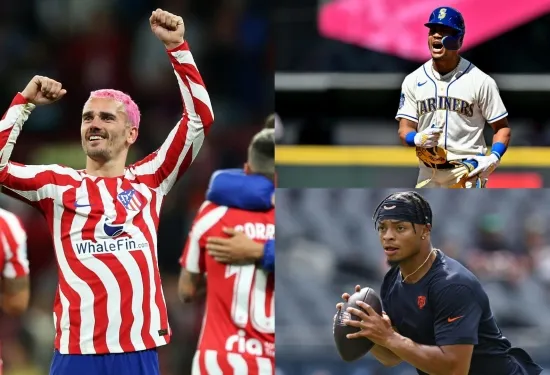 'Saya melakukan banyak liga fantasi' - bintang Prancis Antoine Griezmann berbagi kecintaan pada olahraga Amerika, bintang MLB Julio Rodriguez, dan mengumpulkan kartu perdagangan