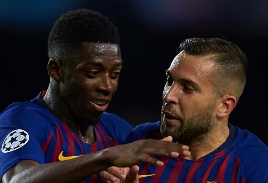 'Rasanya tidak enak' - Jordi Alba tidak menyetujui Ousmane Dembele meninggalkan Barcelona ke PSG