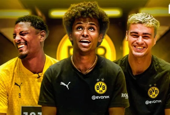 EKSKLUSIF: Jude Bellingham, Kevin De Bruyne dan yang terbaik (dan terburuk!) berpakaian di Borussia Dortmund - Gio Reyna, Sebastian Haller dan Karim Adeyemi mengungkapkan semuanya dalam GOAL's Simply The Best