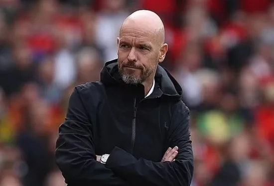 Fans Man Utd bersimpati dengan pelatih Ten Hag