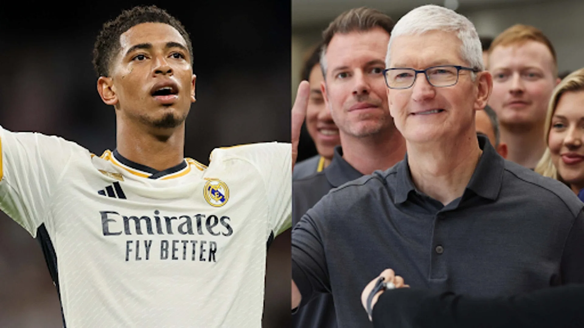 PERHATIKAN: CEO Apple Tim Cook mengunjungi kompleks pelatihan Real Madrid dan melihat trofi Liga Champions