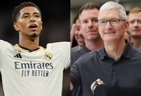 PERHATIKAN: CEO Apple Tim Cook mengunjungi kompleks pelatihan Real Madrid dan melihat trofi Liga Champions