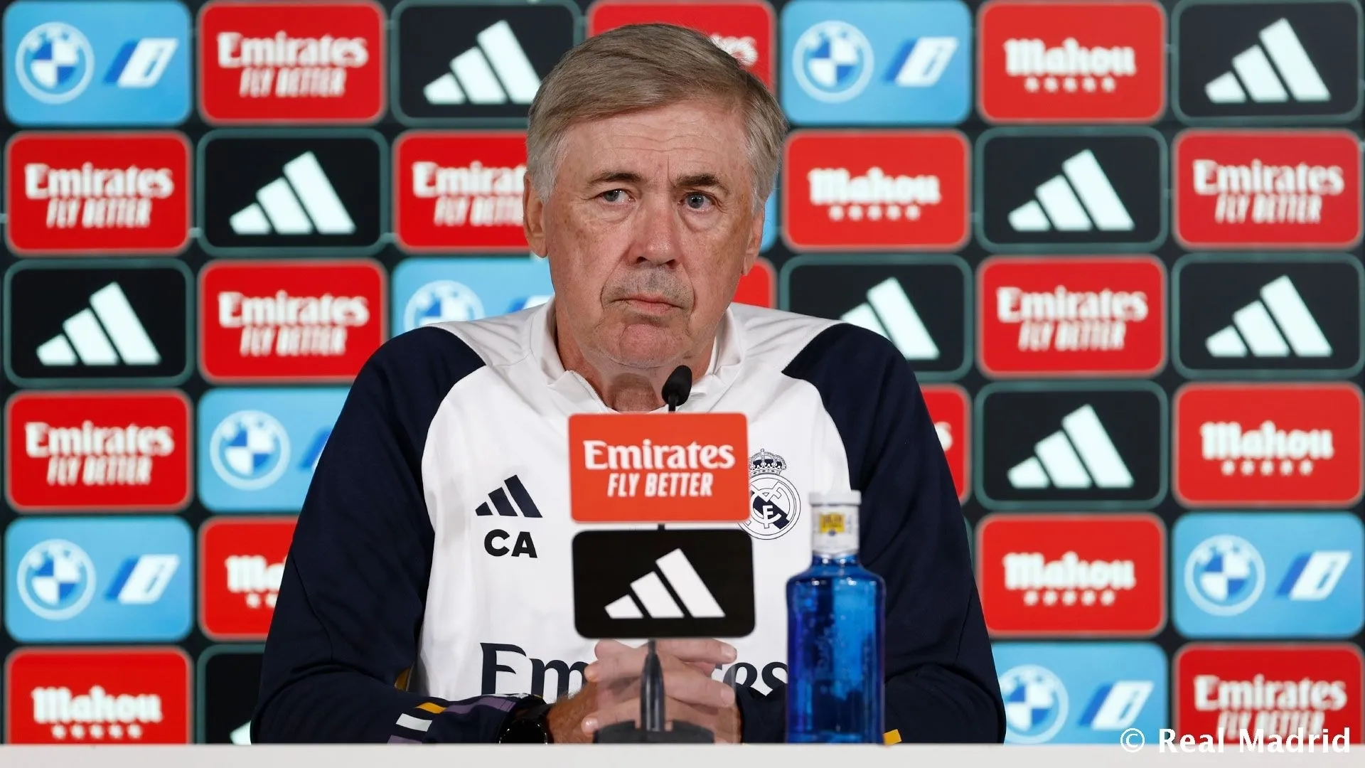 Ancelotti marah ketika ditanya soal Mbappe