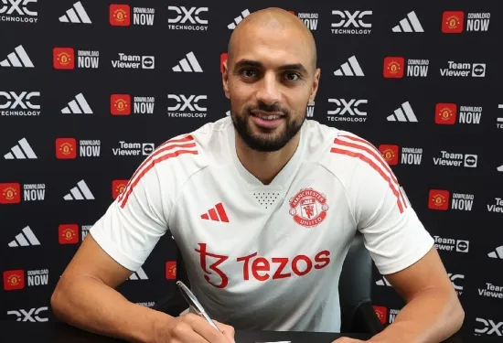 Anda menolak semua klub' - Agen Sofyan Amrabat memposting pesan yang mengharukan di Instagram setelah gelandang menyegel 'impian' transfer Man Utd