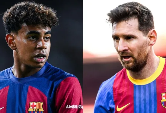 Sama seperti Leo? Wonderkid berusia 16 tahun Lamine Yamal melihat kemampuan satu lawan satu dibandingkan dengan Messi oleh bos Barcelona Xavi