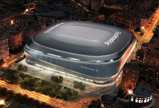 PERHATIKAN: Rekaman drone yang menakjubkan menunjukkan kemajuan renovasi Bernabeu saat Real Madrid bersiap untuk pulang ke rumah